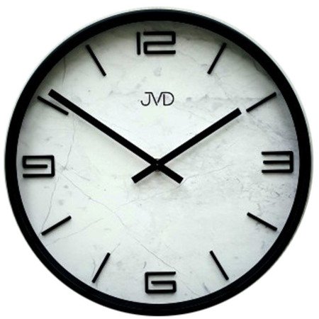 Zegar JVD ścienny nowoczesny MARMUR 30 cm HC21.2