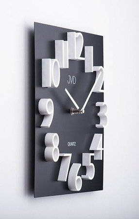 Zegar ścienny czarny MAGNETYCZNE cyfry 30 cm HB16